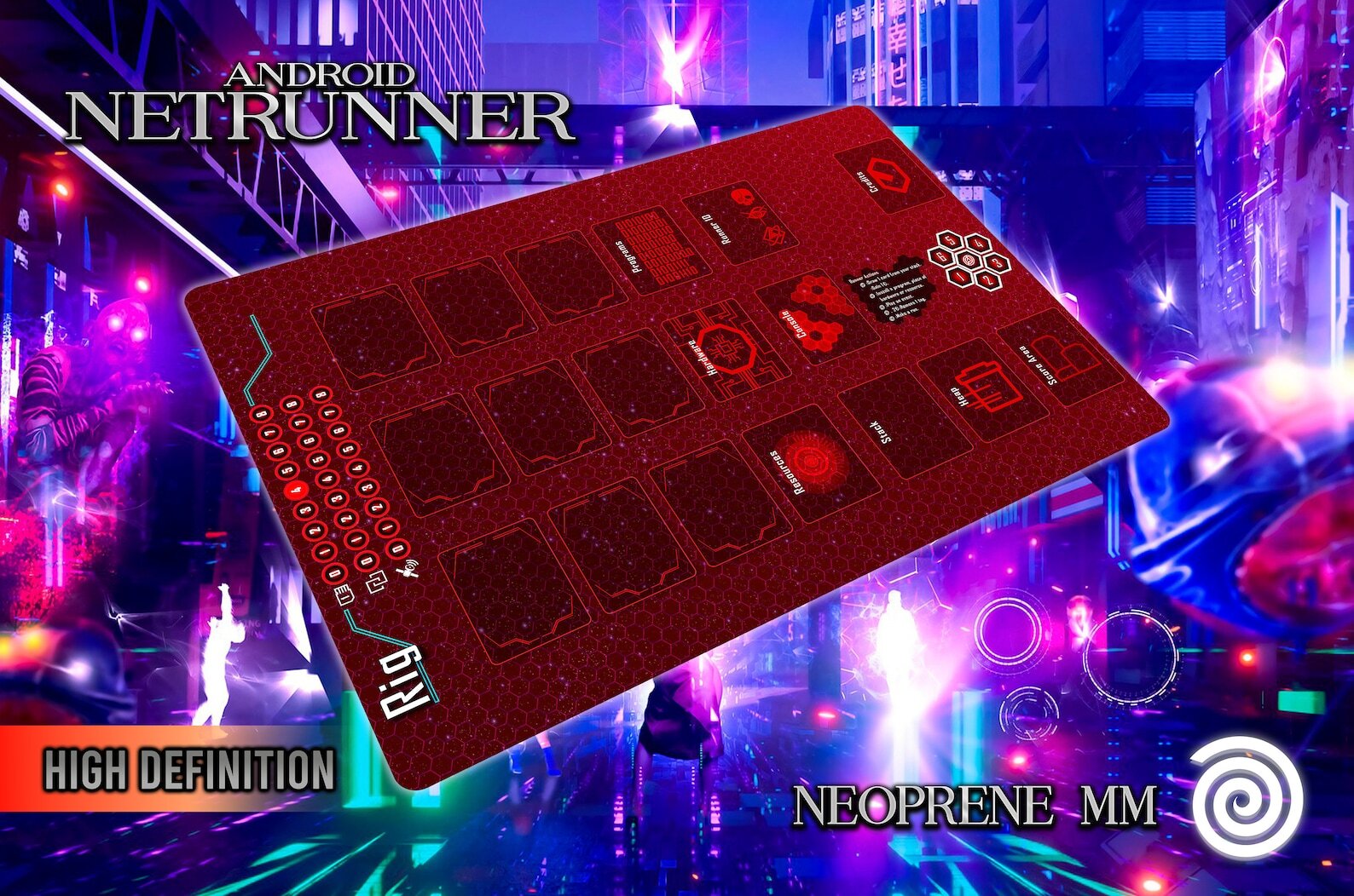 Android Netrunner Gamemat