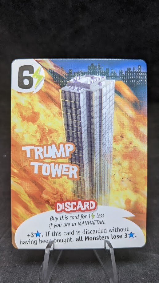 Trump Tower – King of New York Board Game – OP Exclusive Promo Card