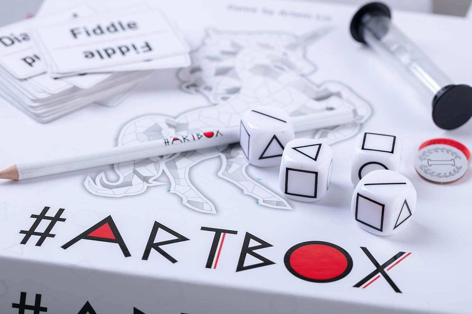 Artbox Board Game | Real-time Party Game | Ages 8 and up | 3–8 Players | Average