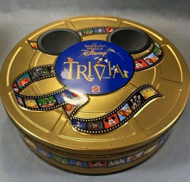 The Wonderful World Of Disney Trivia Trivial Pursuit Board Game 1997
