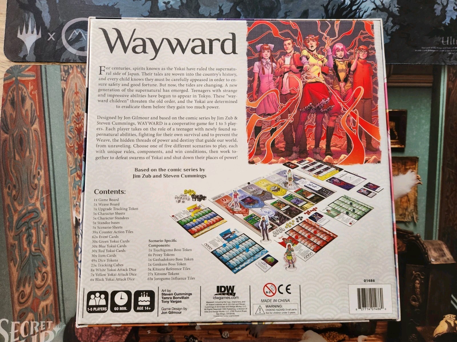 Wayward Board Game | IDW Games | Cooperative Strategy Game for 1-5 Players