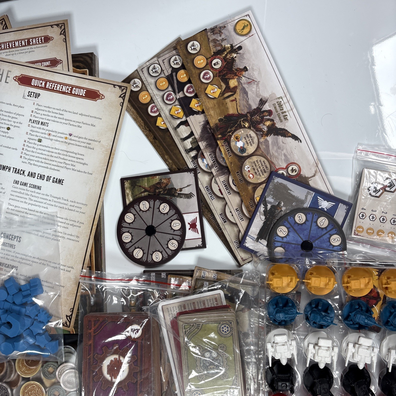 Scythe Board Game Stonemaier Games Automa Factory Jamey Stegmaier Complete