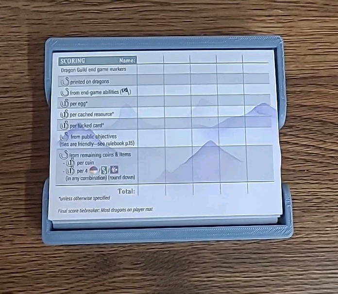 Wyrmspan 3D-Printed Game Organizer – ANY COLOR – Game Insert & Storage Solution