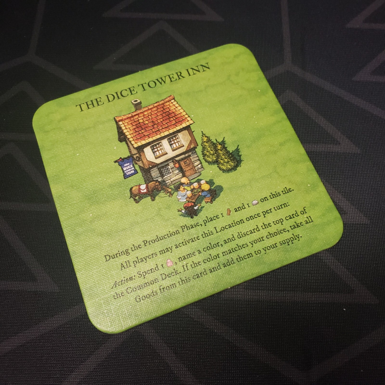 Imperial Settlers: The Dice Tower Inn Promo Tile (Board Game Expansion) card
