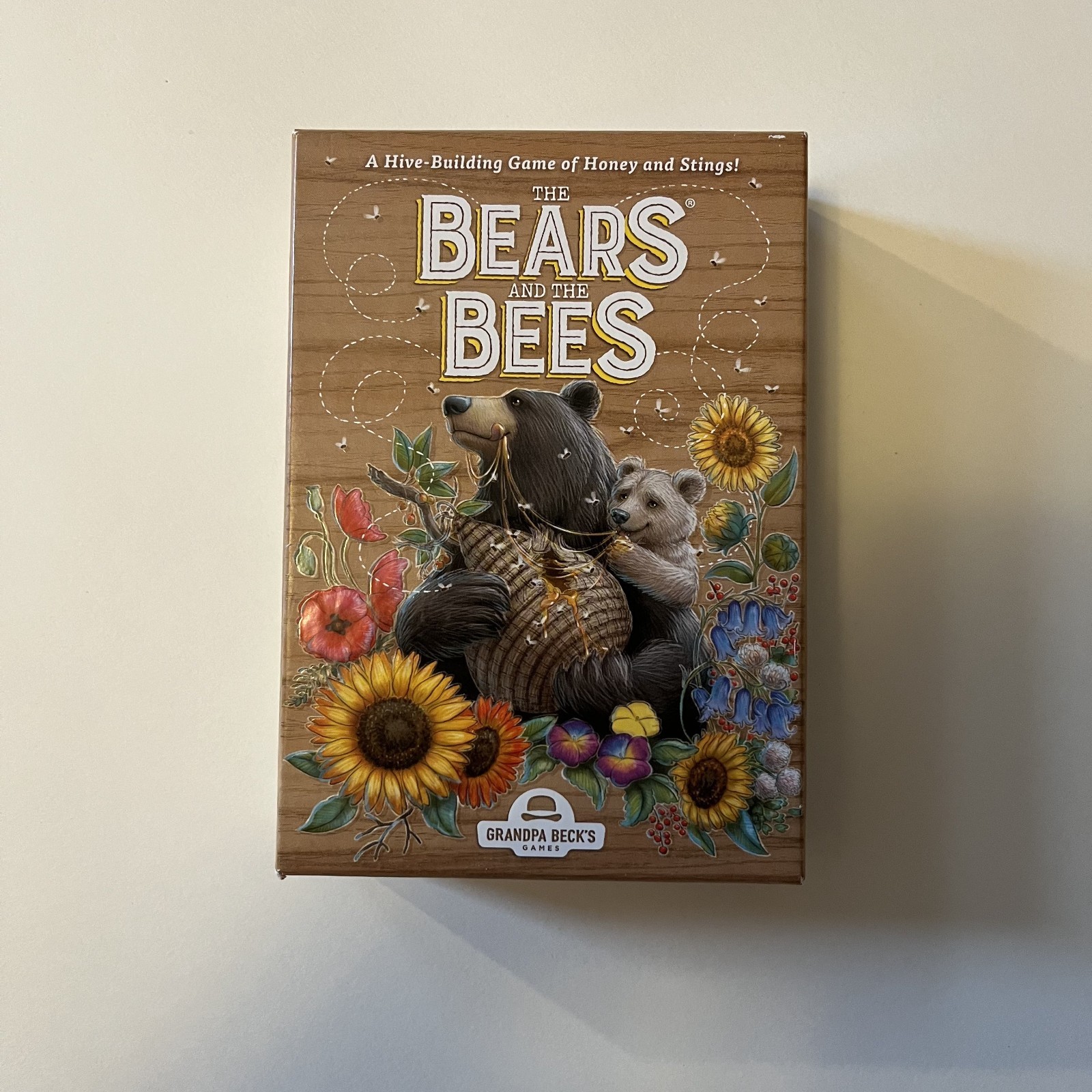 Grandpa Beck’s The Bears and The Bees Family Card Game Complete Hive Building 7+