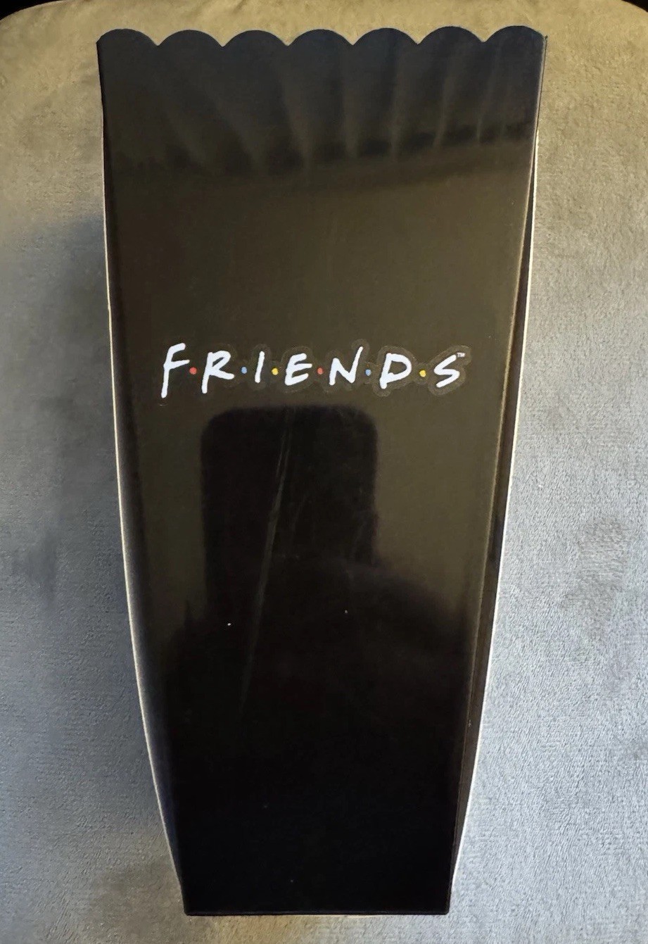FRIENDS TV Show Bingo Cards and Popcorn Bucket Officially Licensed New Game
