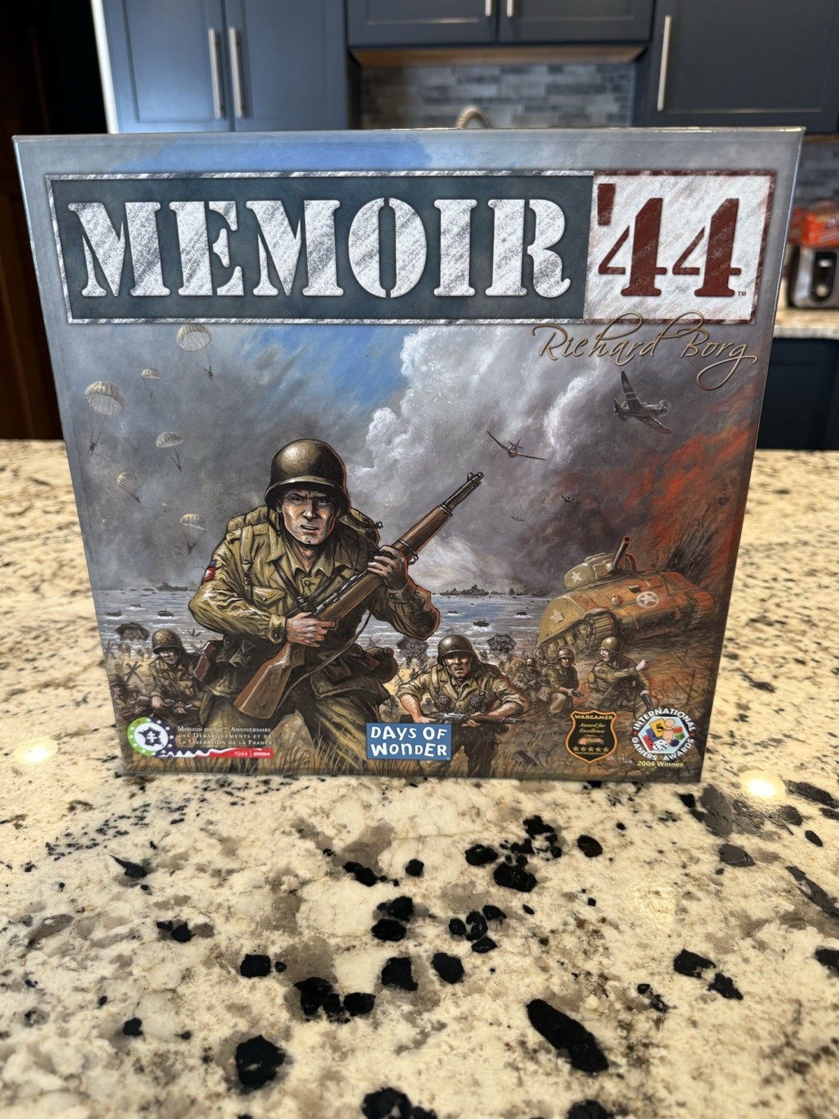 Days of Wonder Memoir ’44 Board Game – 7301 Excellent Condition Punched