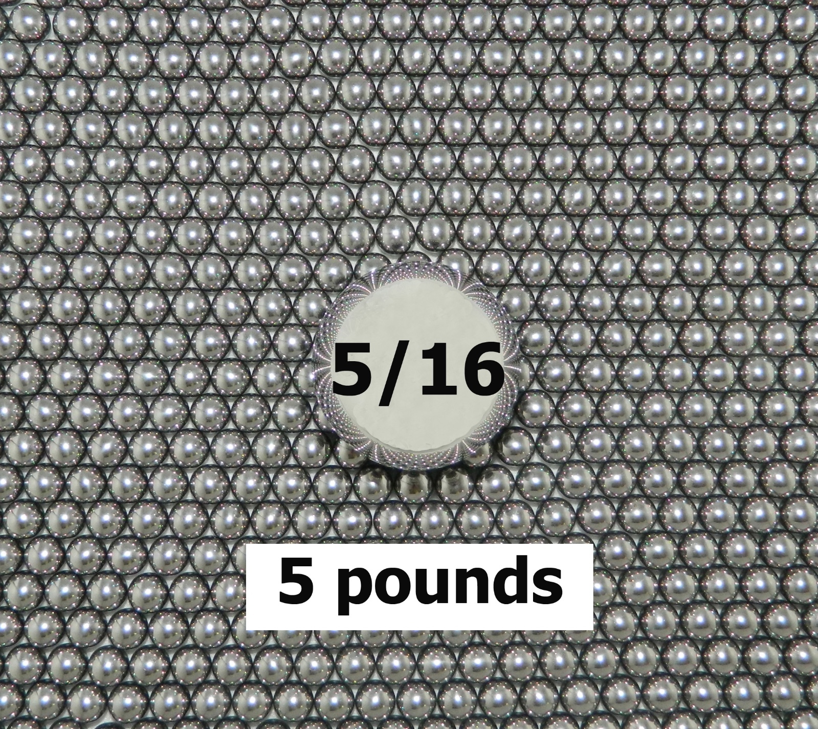 8mm (5/16′) STEEL SLINGSHOT BALLS (5 LBS)