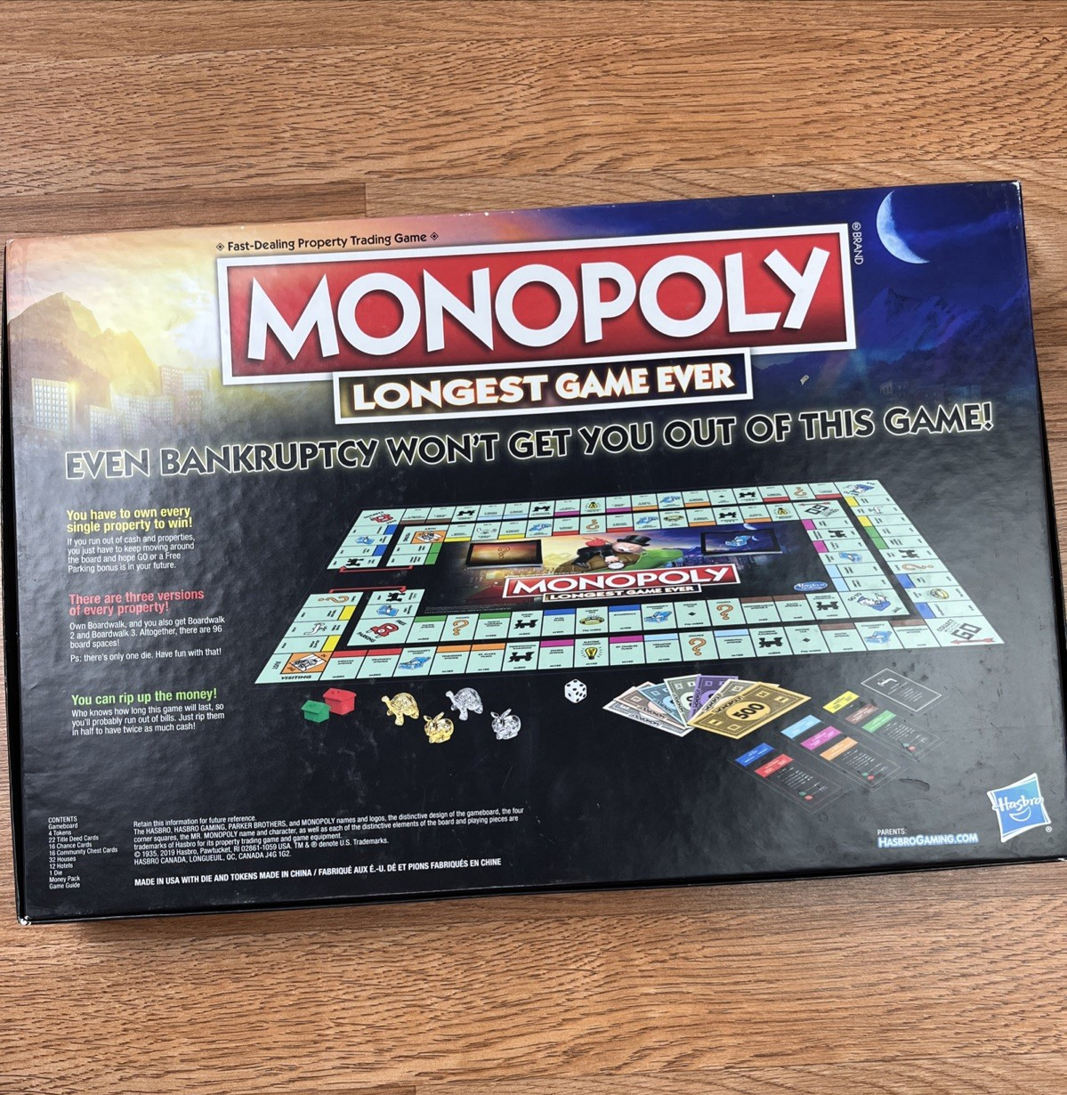 Monopoly Longest Game Ever Edition 2019 – Complete