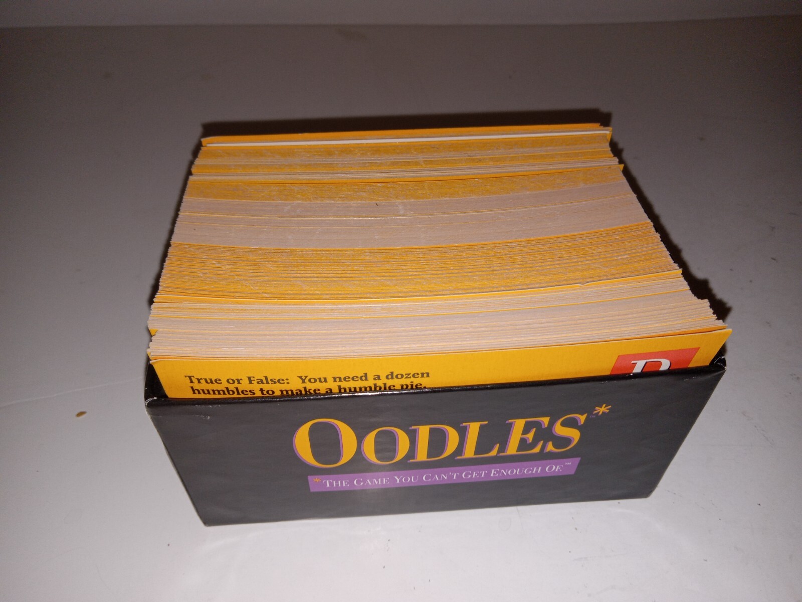 Milton Bradley Oodles Board Game Hersch Problem Solving 1992 100% Complete