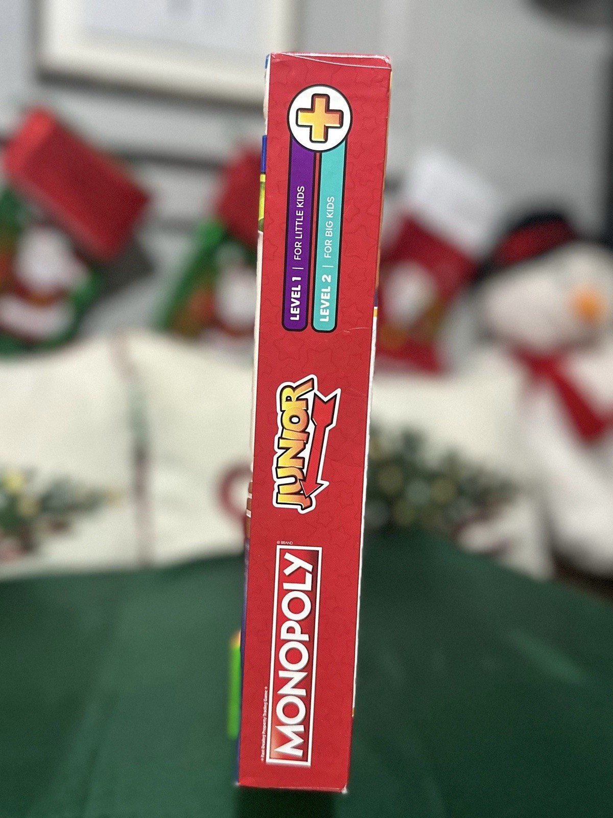 Monopoly Junior Board Game | 2-Sided | 2 Games in 1 | Ages 4+ | 2–6 Players