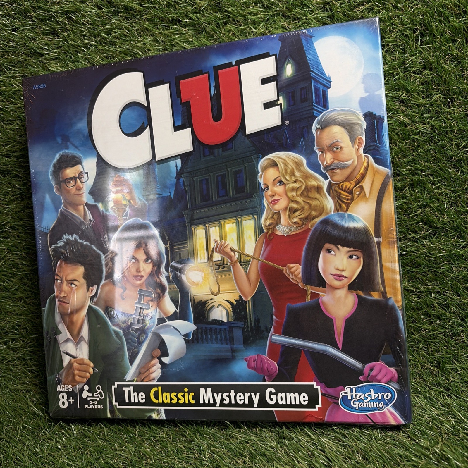Clue Board Game, Mystery Game for Kids Ages 8 & Up, Family Games for 2-6 Players