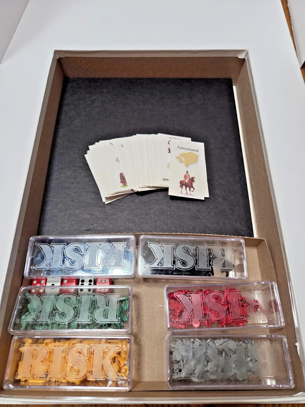 Risk Vintage Board Game Hasbro Parker Brothers 1998 New Open Box