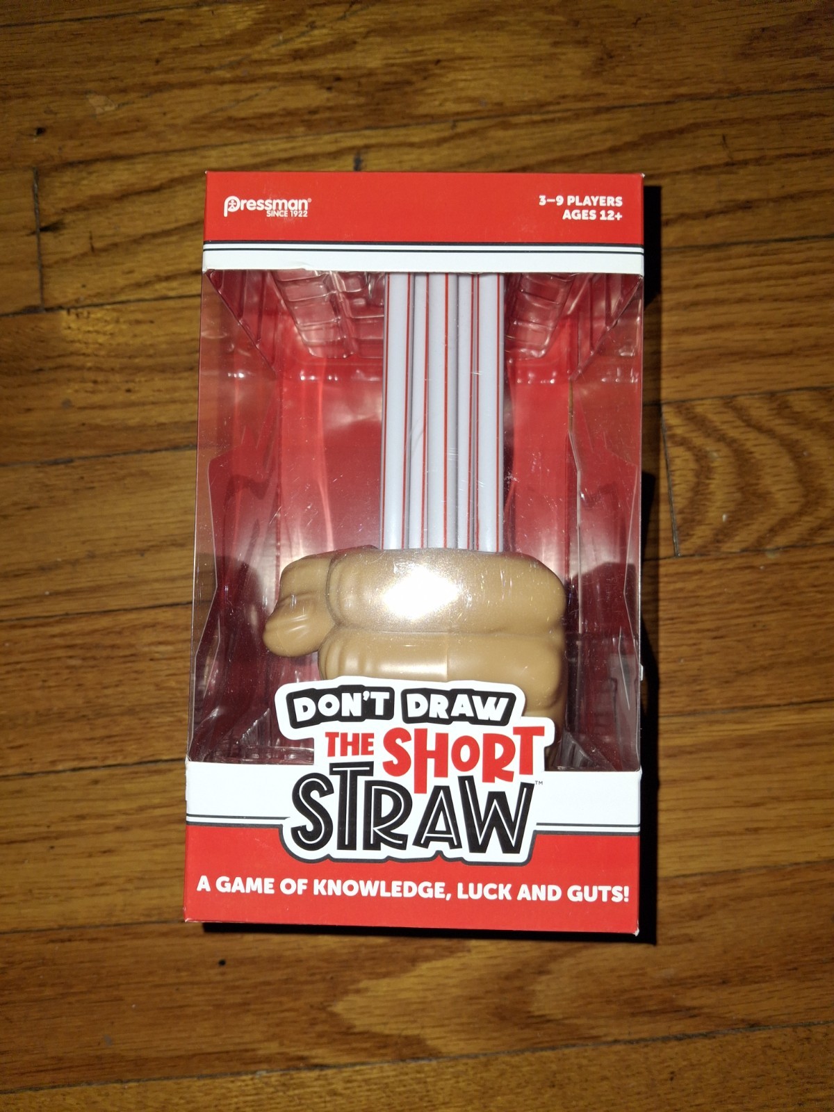 Don’t Draw the Short Straw Ages 12+ for 3-9 Players NIB fun silly adult game
