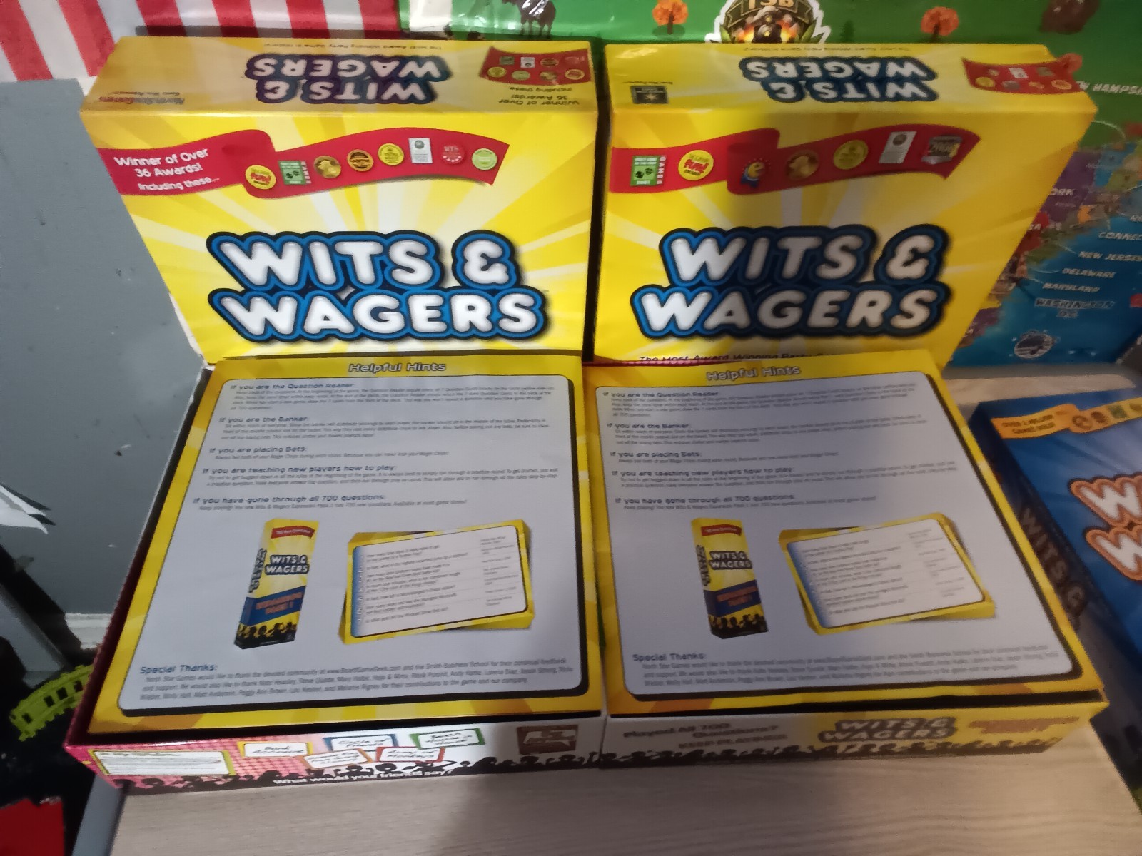 wits and wagers lot of 3