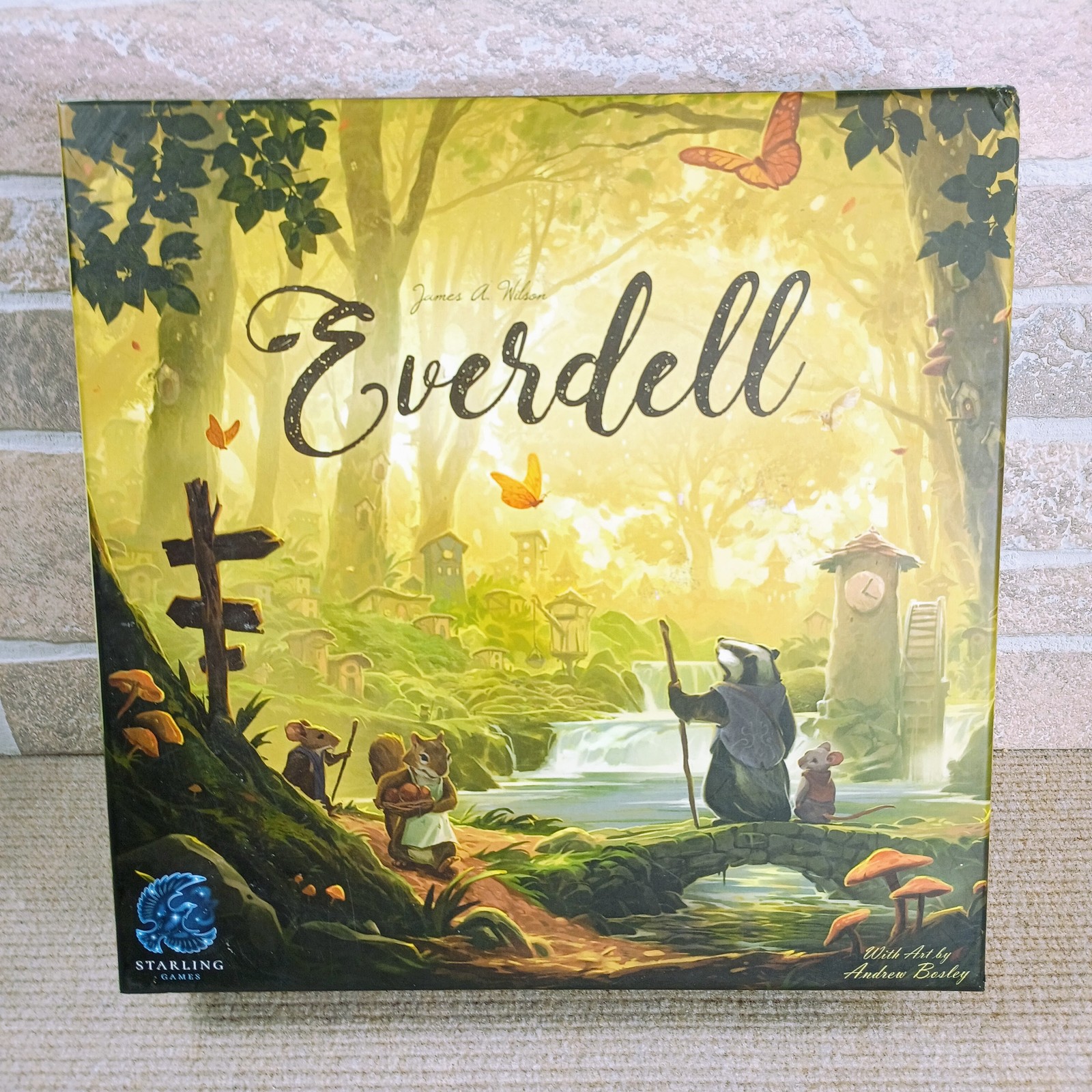 Everdell Board Game Strategy Worker Complete First Edition 2nd Print Starling