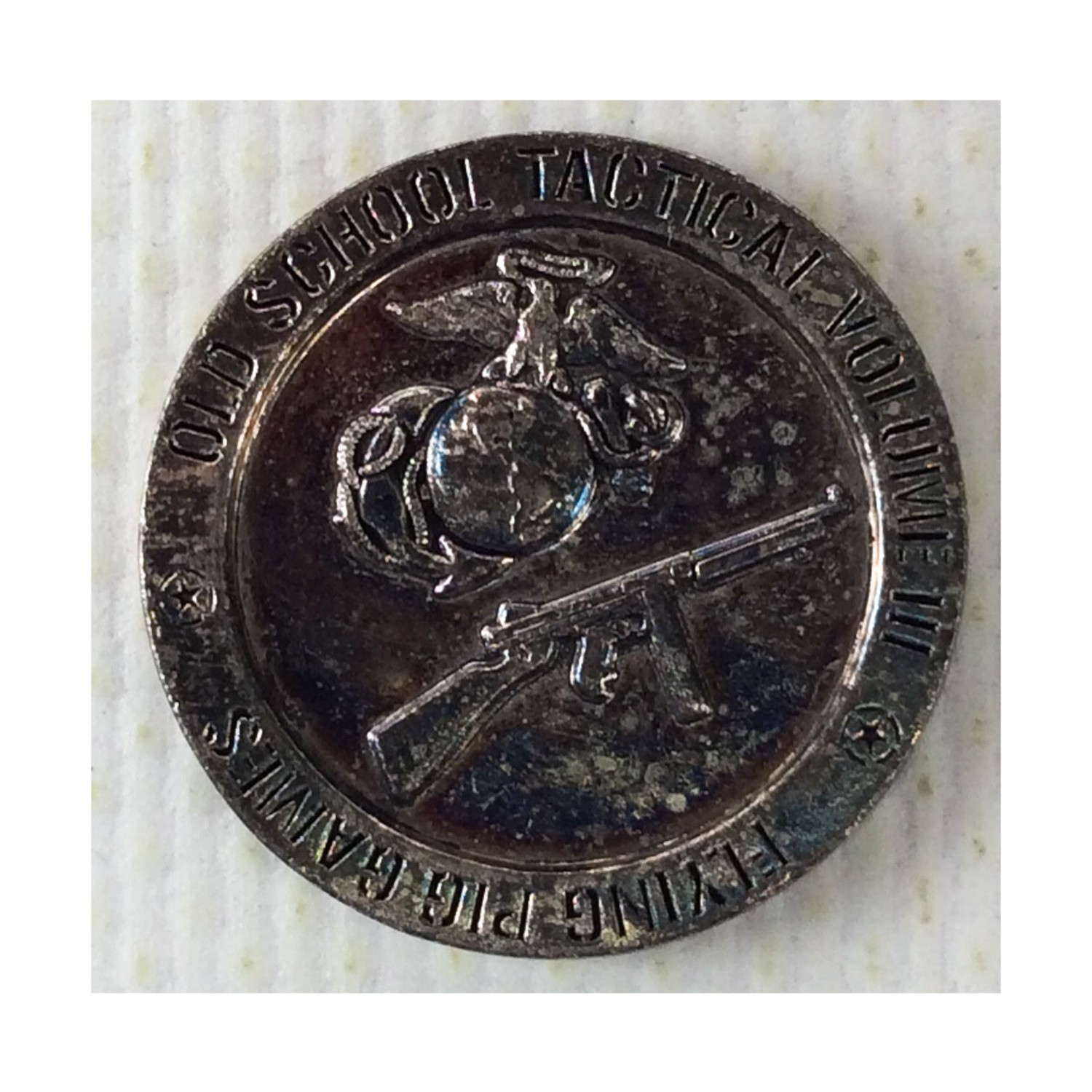 Flying Pig Wargame OST Challenge Coin NM