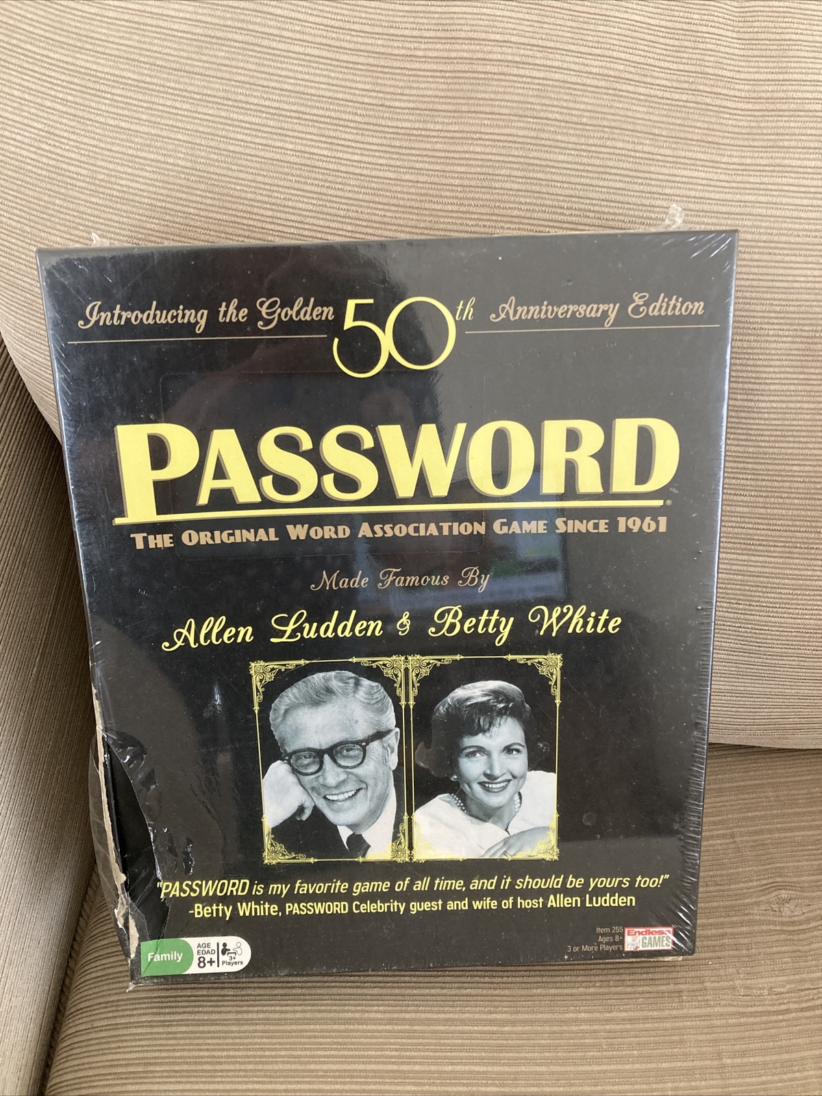 NEW SEALED Password Game Golden 50th Anniversary Ed. Betty White