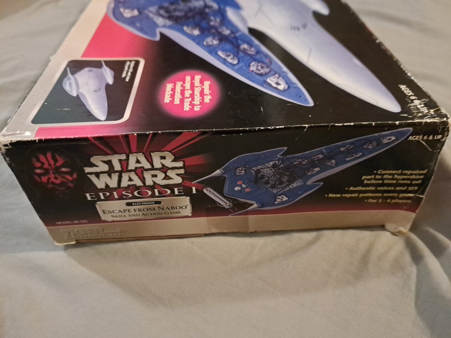1999 Star Wars Episode 1 “Escape from Naboo” Electronic Skill and Action Game