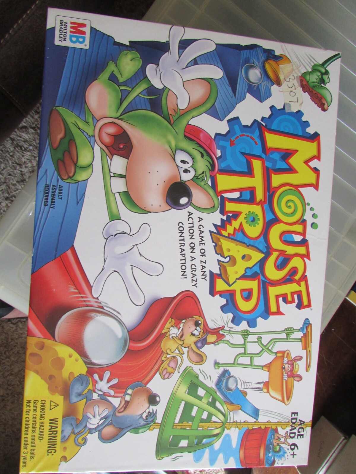 1999 Mouse Trap Game by Milton Bradley Complete VGC No box