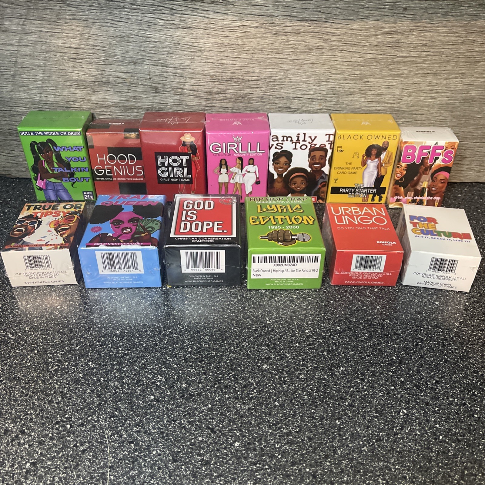 Mixed Brands Travel Card Game Lot 13 Brain Teasers, Party Cards New Sealed