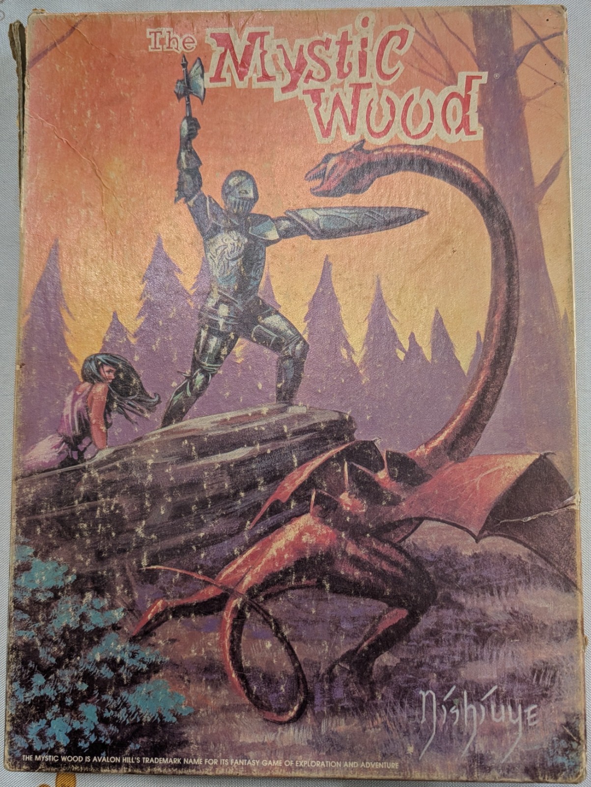 The Mystic Wood Fantasy Game of Exploration & Adventure | Avalon Hill, 1982