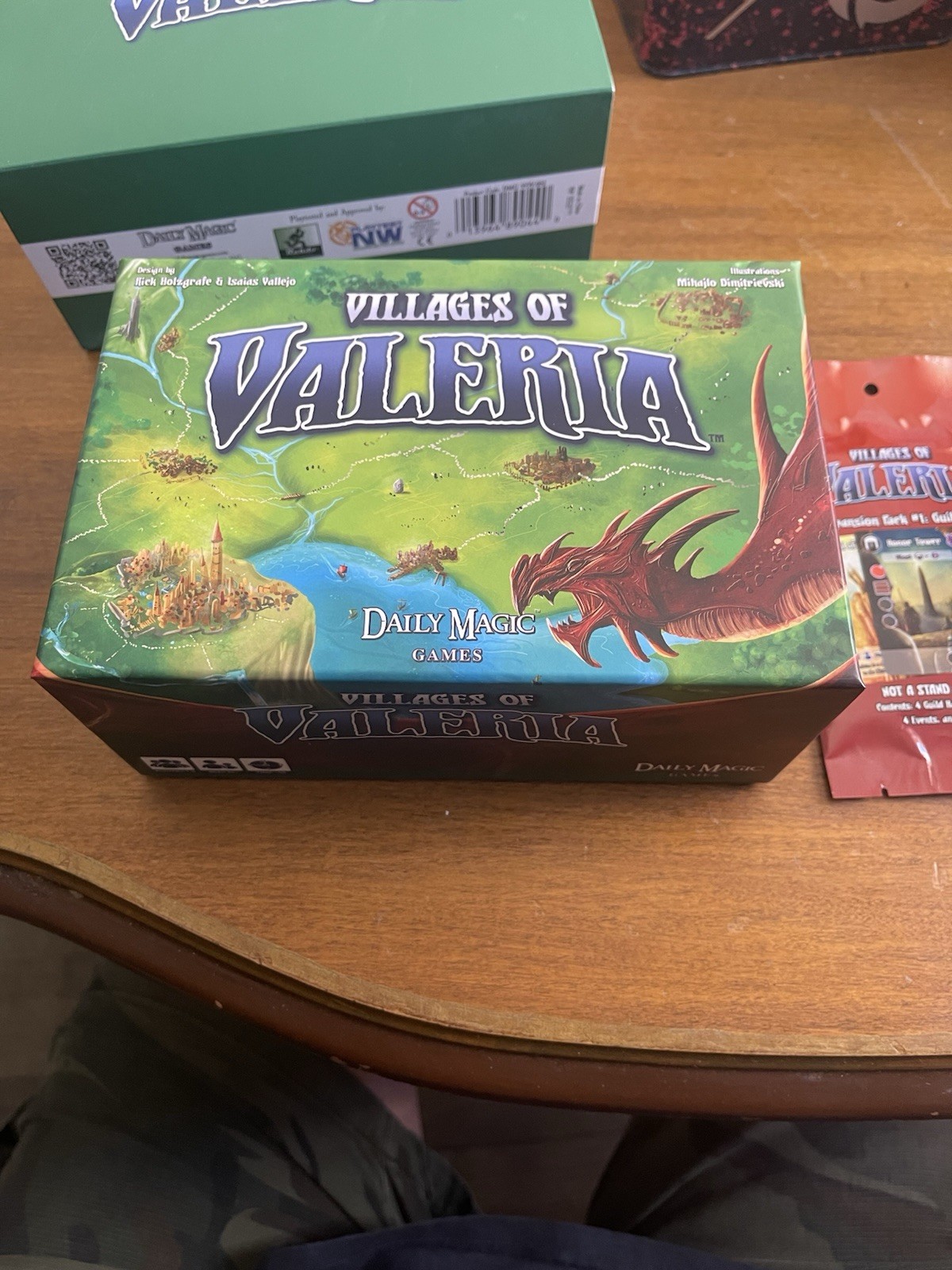 Villages of Valeria Card Game by Daily Magic Games Strategy