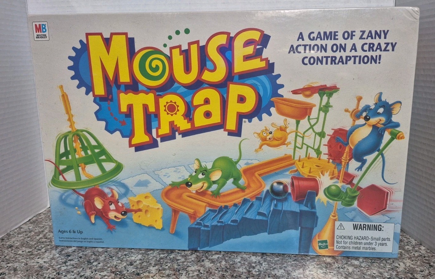 Vintage 1999 Mouse Trap Board Game 4657 Milton Bradley Hasbro New Sealed