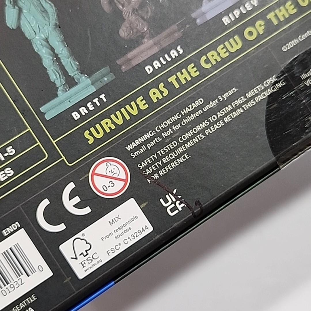 Alien: Fate of the Nostromo Board Game Ravensburger | Complete | NEW Damaged Box