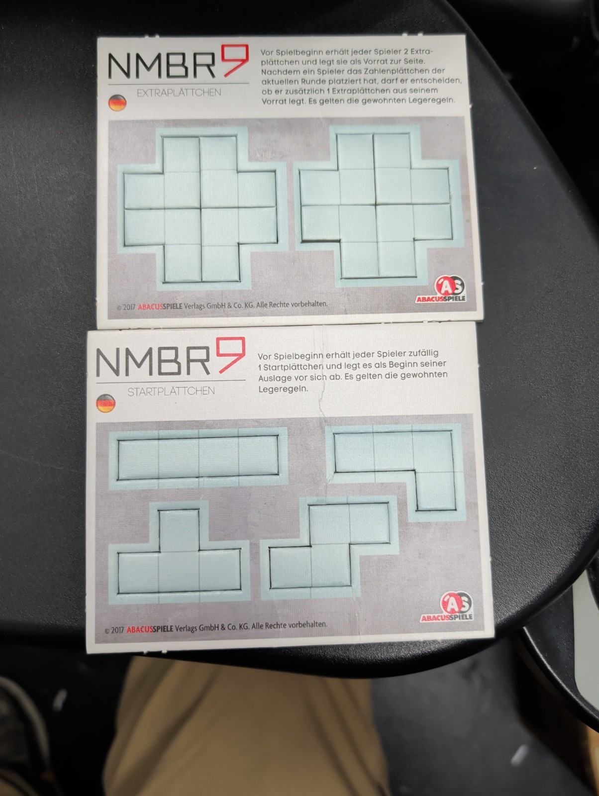 NMBR 9 Board Game by Z-Man Games ~ Never Played – Extra And Starting Tiles
