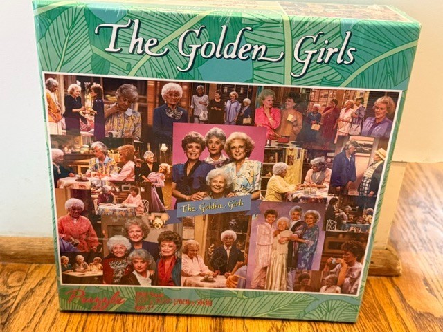 The Golden Girls Collectible Game TRIO, Bingo, Any Way You Slice It and Puzzle