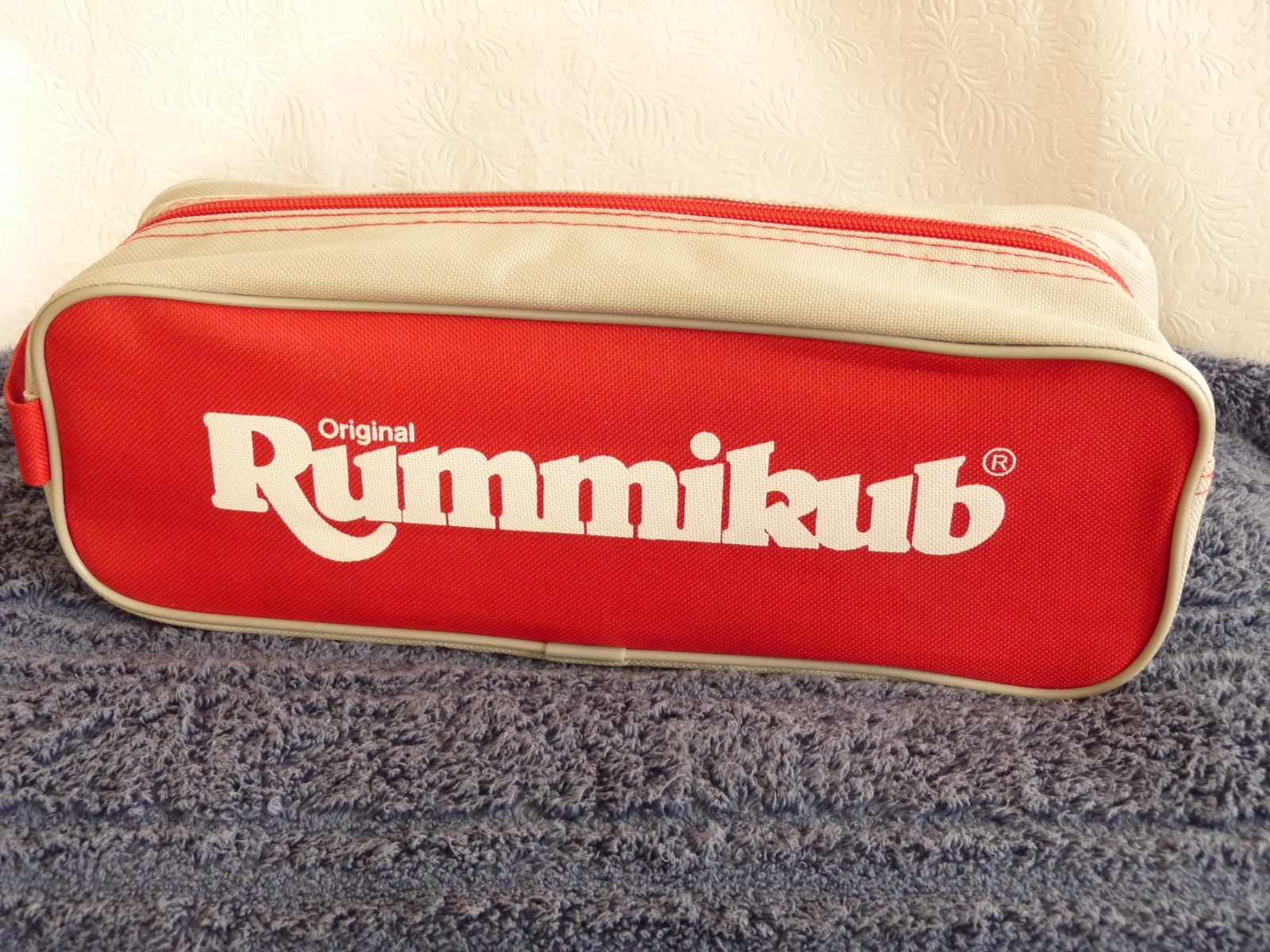 Rummikub On The Go Complete Original Game Durable Canvas Storage Case