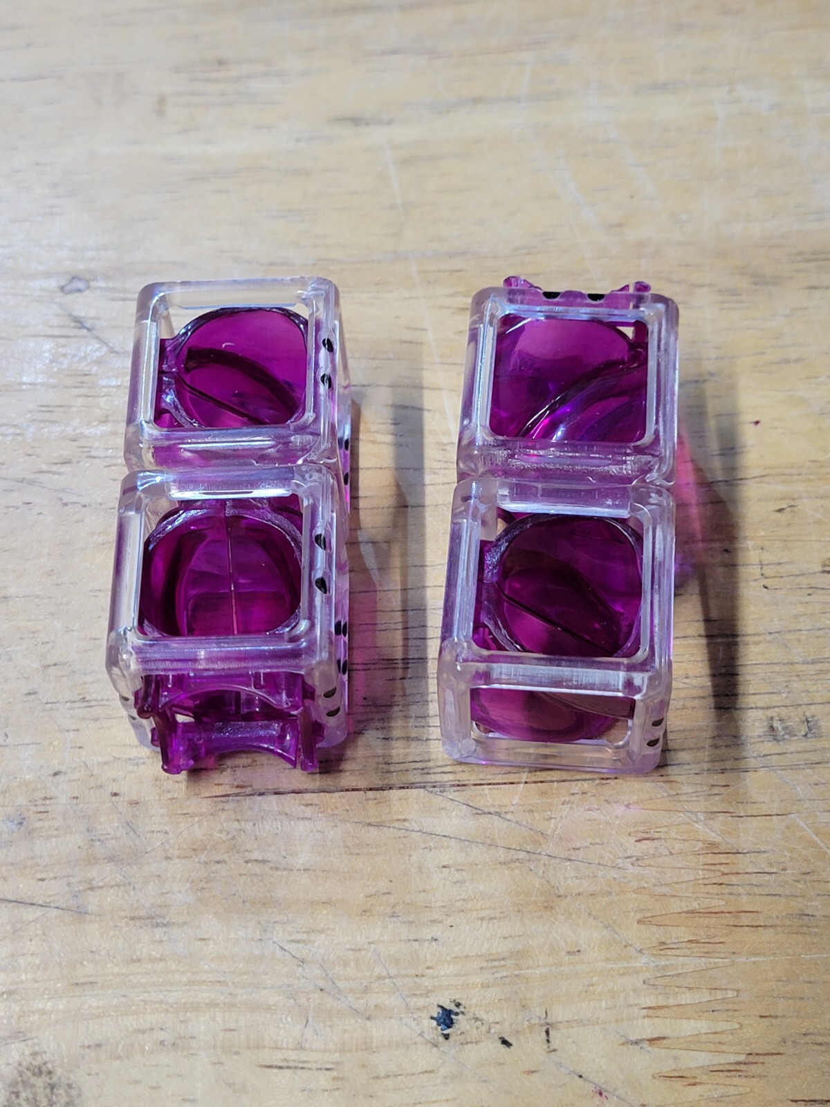 Gravity Maze, Thinkfun / 2 Purple Replacement towers original parts logic game