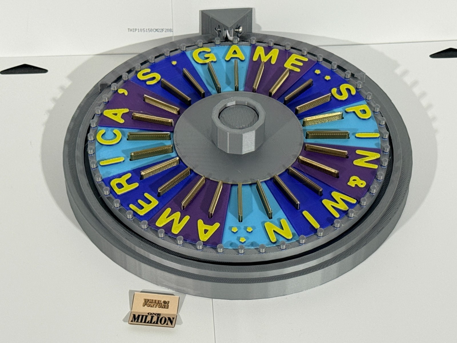 Wheel of Fortune Bonus Round Wheel 6 3/4 inches