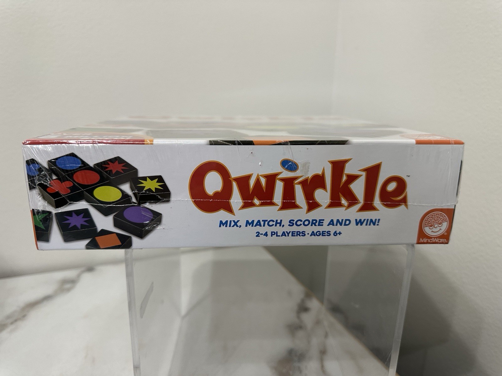 Qwirkle Board Game Wood Tile By Mindware New 2-4 Players