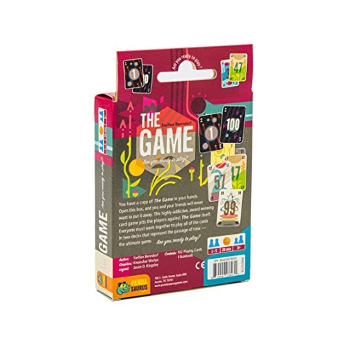 The Game Addictive Card Game for All Ages Award Winning Family Fun