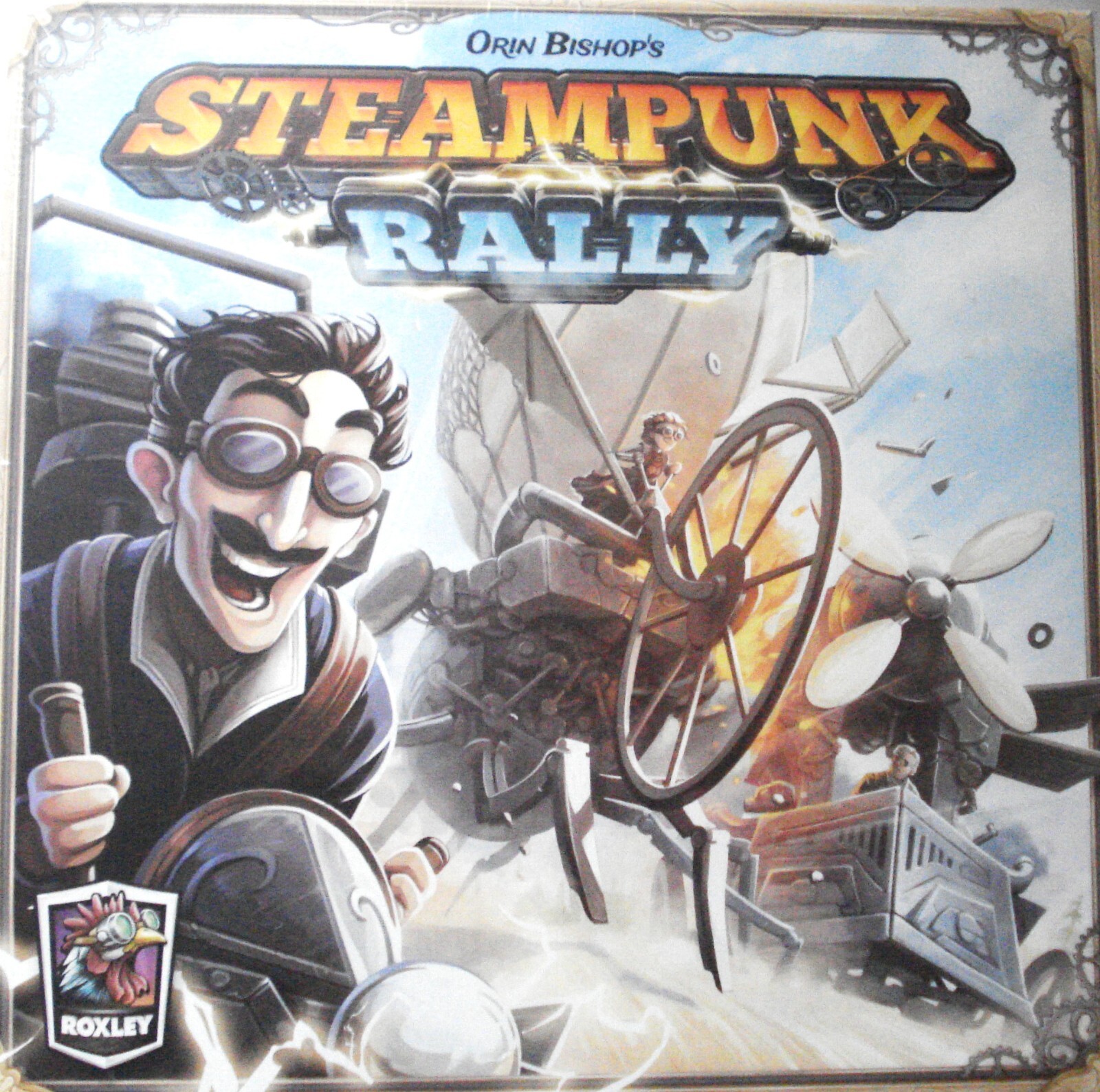 Steampunk Rally Board Game – Roxley – Third Edition, New & Sealed