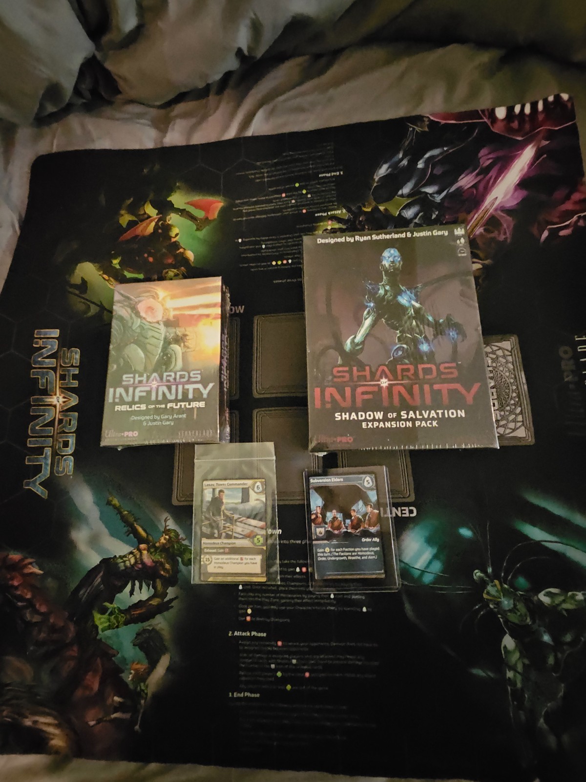 Shards of Infinity Expansions/Playmat/Promos Shadow of Salvation Relics BrandNew