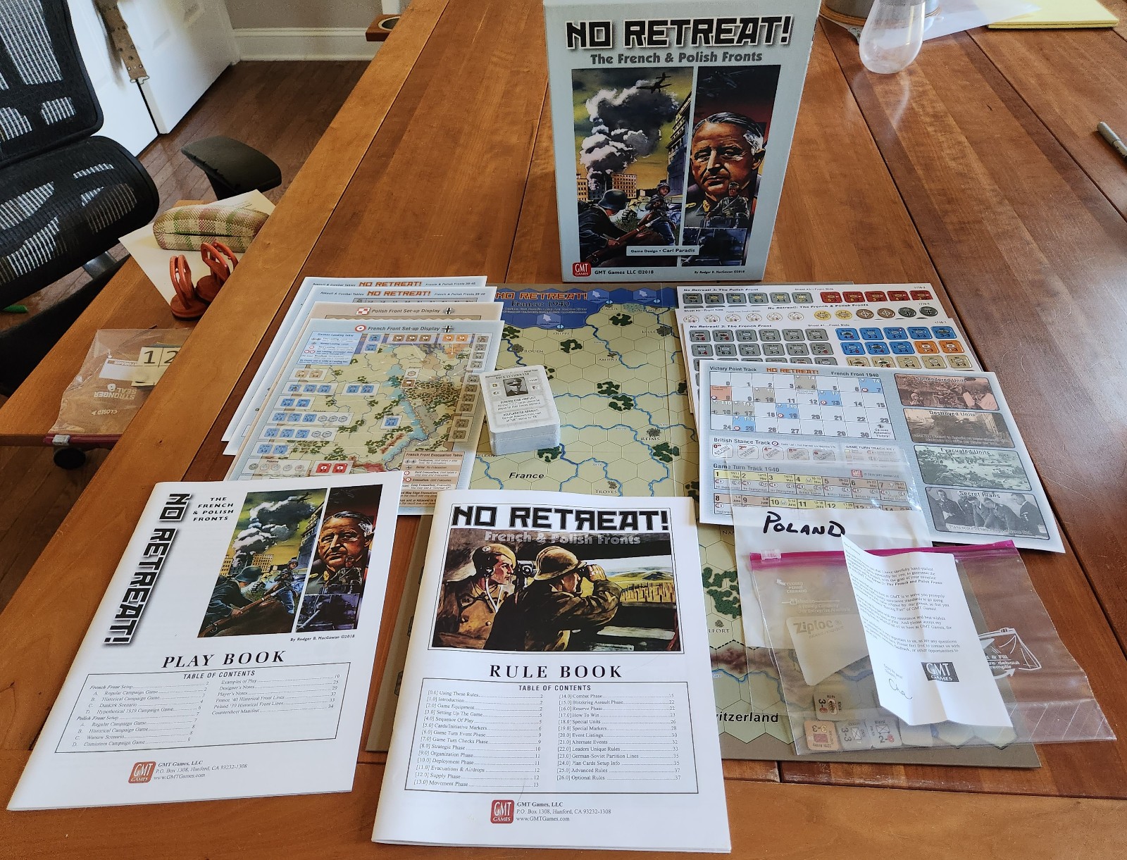 NO RETREAT – The French and Polish Fronts
