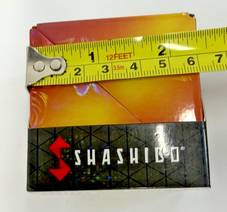 Shashibo Holographic Shape Shifting Box- STEM Magnetic Fidget Cube Orange Yellow