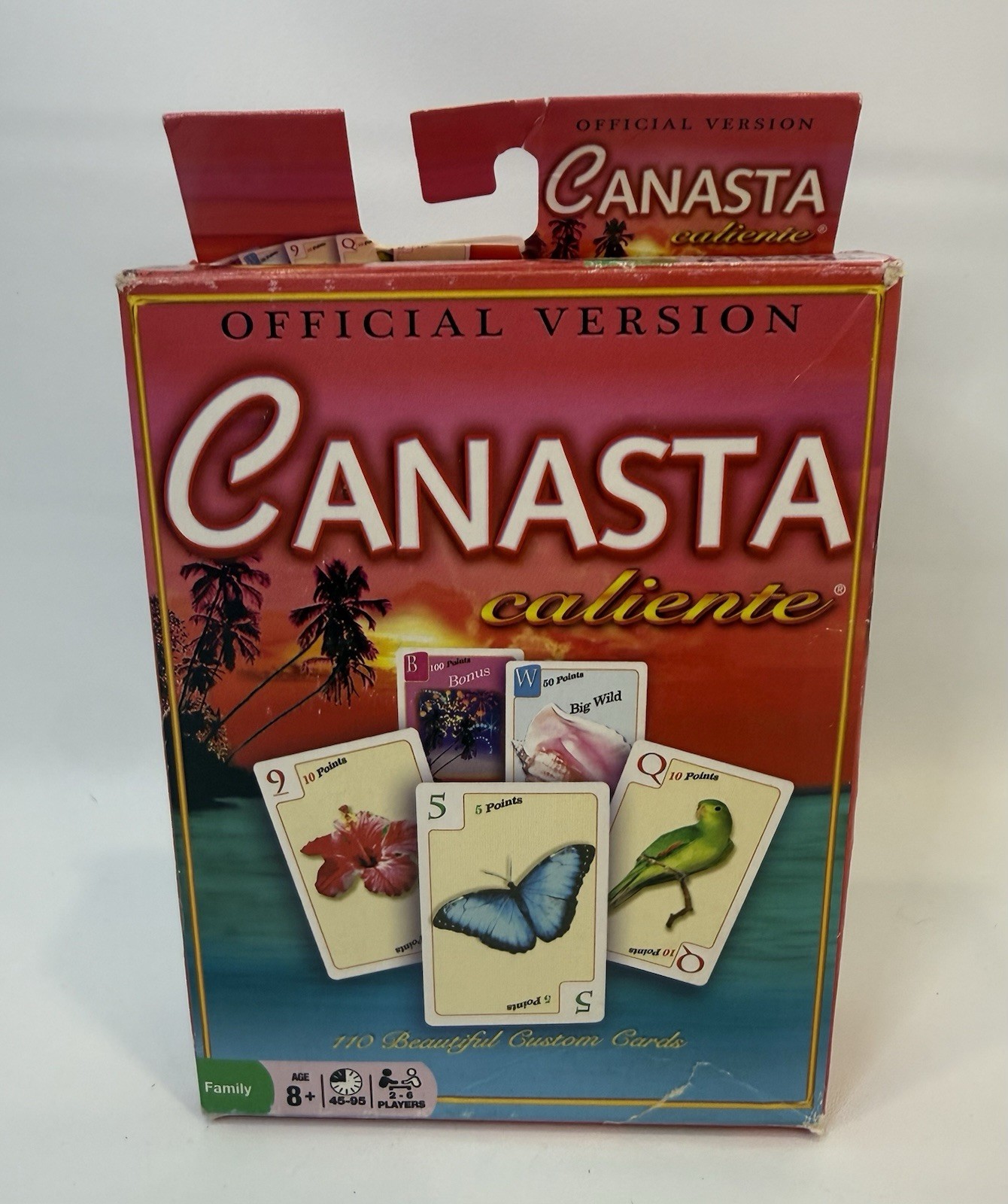 Canasta Caliente Official Version 110 Custom Card 2009 Winning Moves, Complete