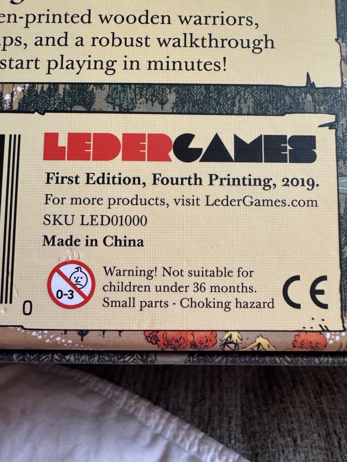 Root – Woodland Might & Right Base Board Game By Leder Games New Open Box 1st Ed