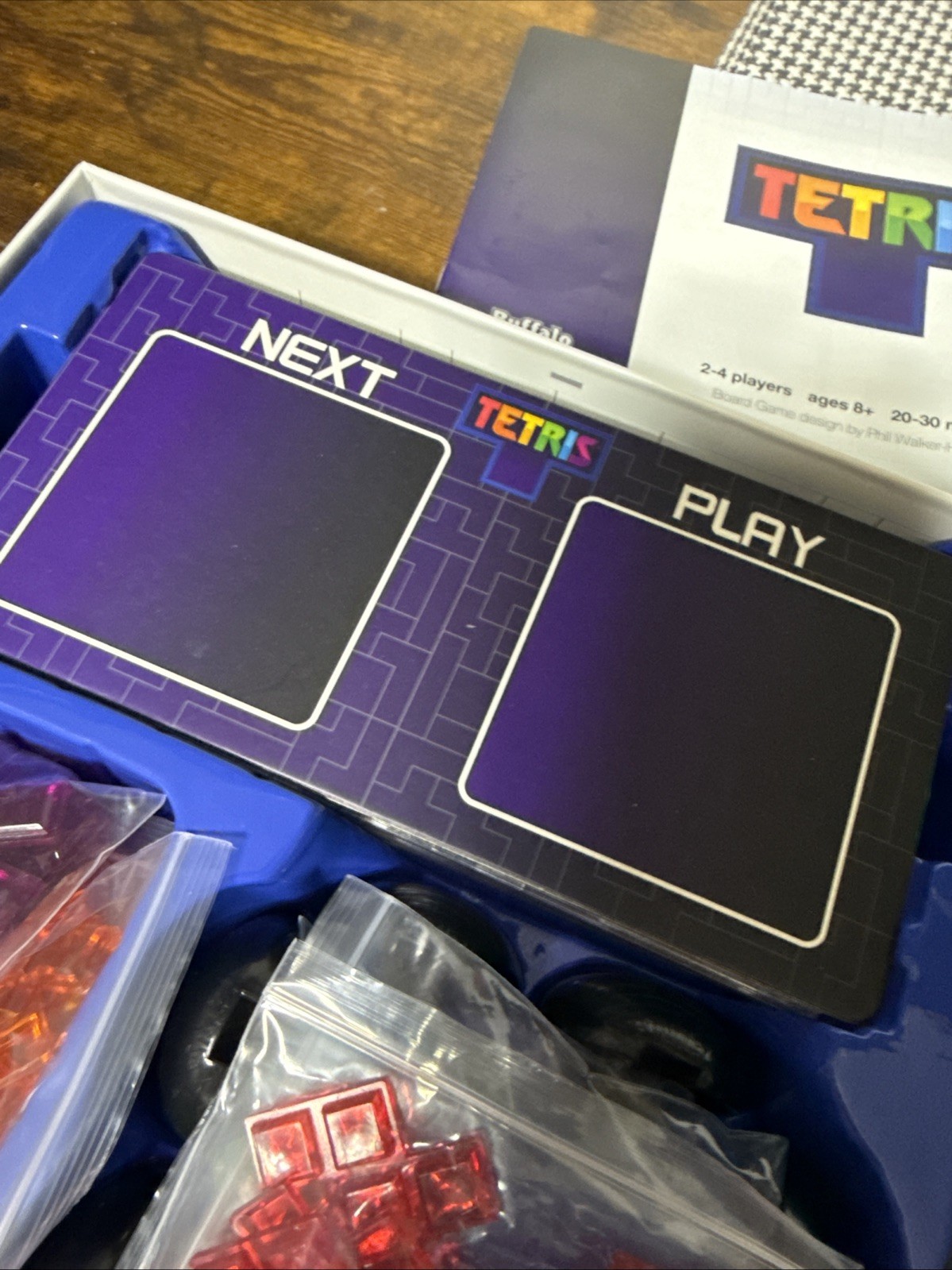 Tetris Head-To-Head Multiplayer Strategy Game 2-4 Players-Classic Game COMPLETE!