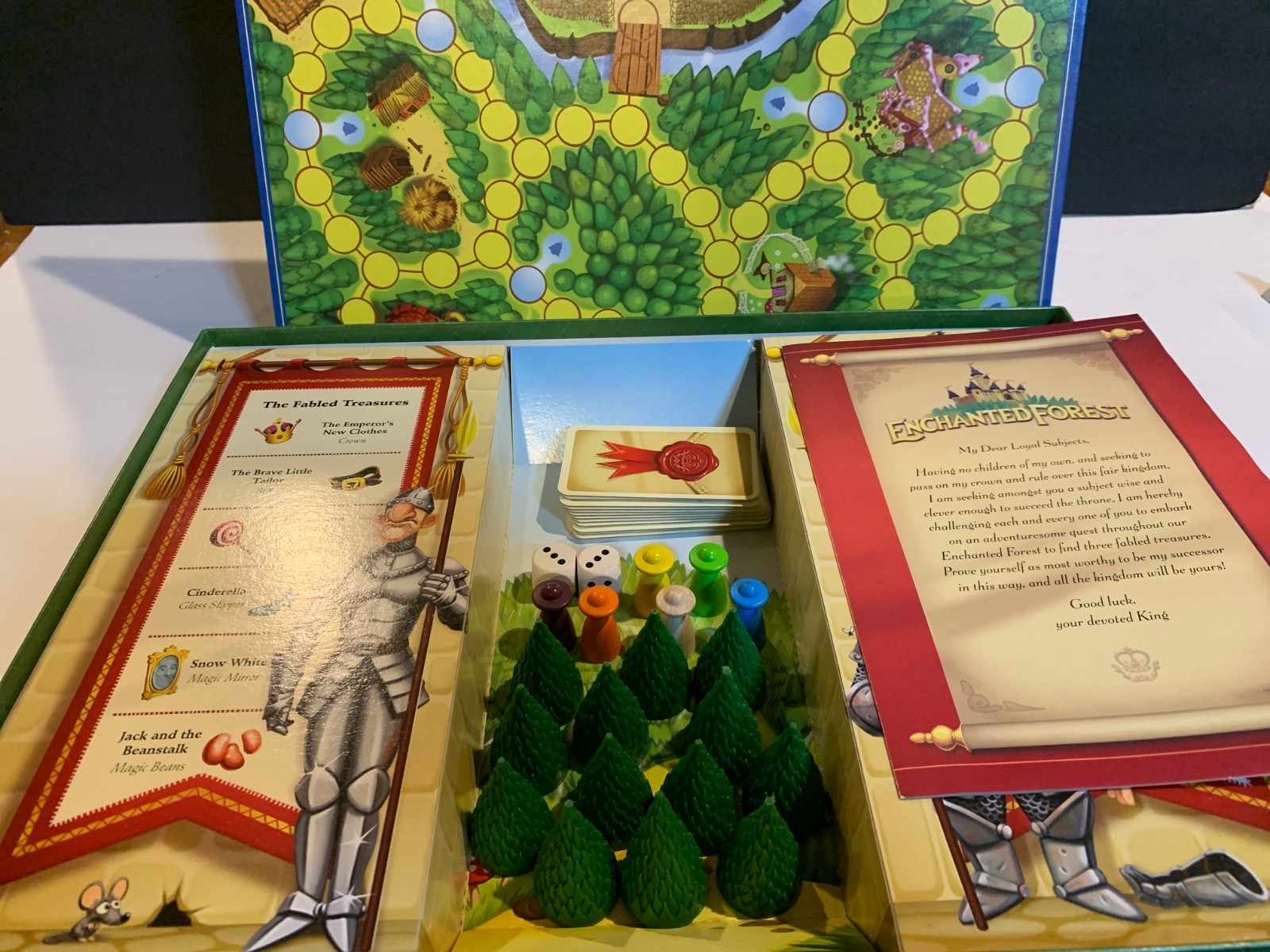 Ravensburger Enchanted Forest Fairytale Board Game Complete