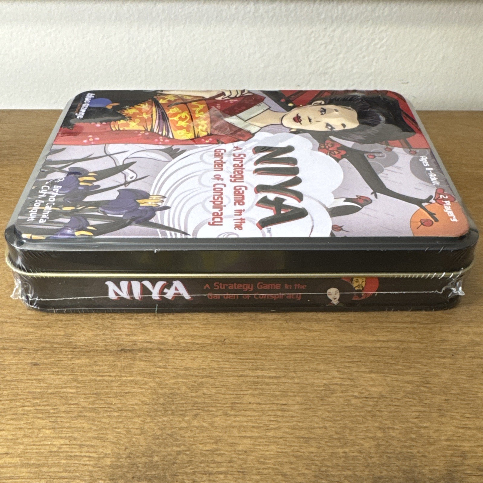Niya Strategy Game in Tin Case by Blue Orange 2014 Japan Garden Theme