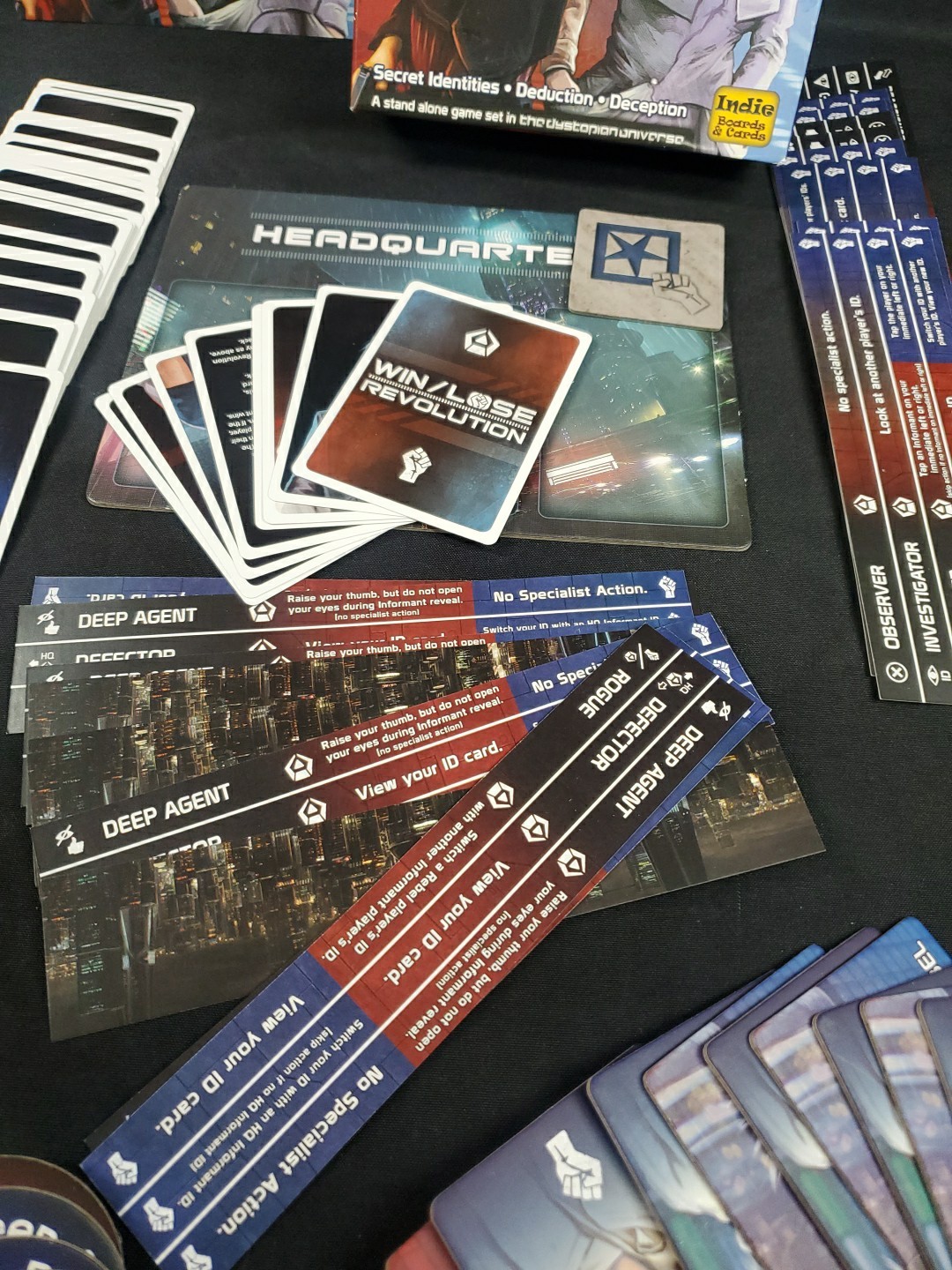 One Night Revolution – Indie Boards & Cards 2015 Kickstarter Edition w/ Promos
