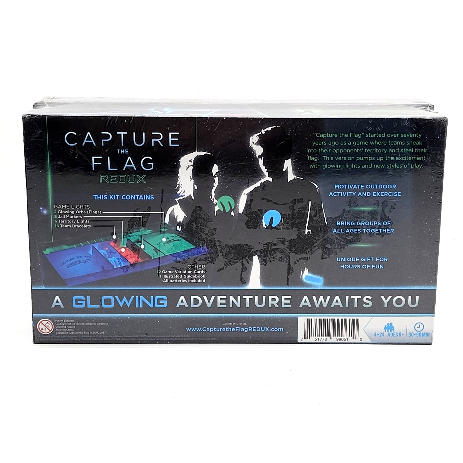Capture the Flag Redux Original Glow in Dark Outdoor Game NEW Sealed