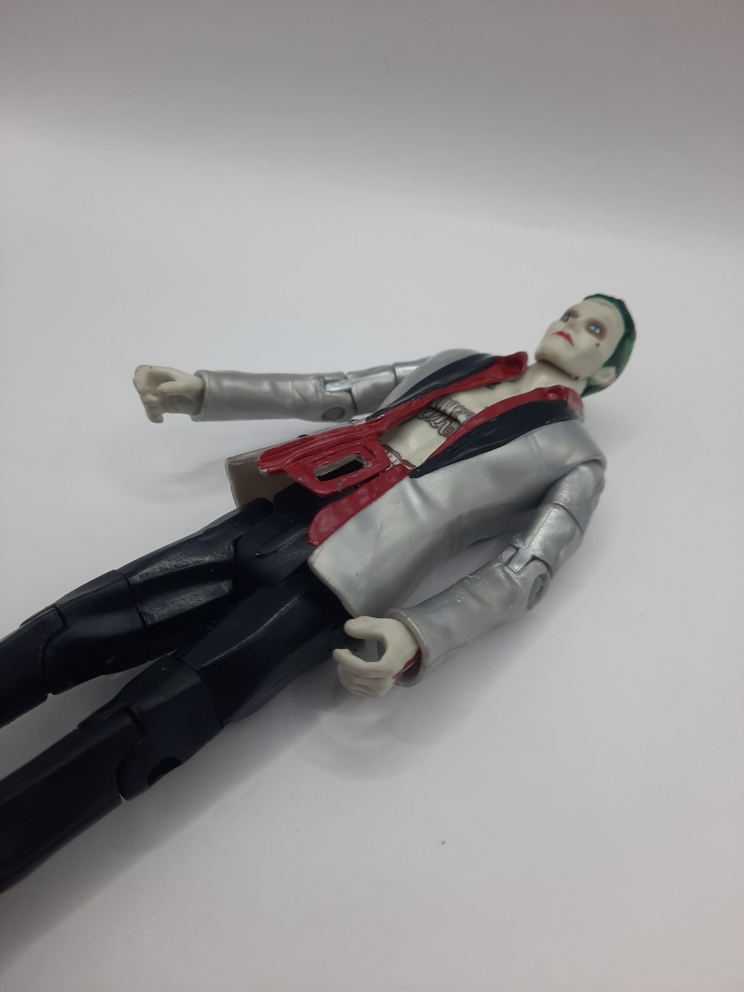 DC Comics Multiverse Suicide Squad The Joker Action Figure Silver Loose Preowne