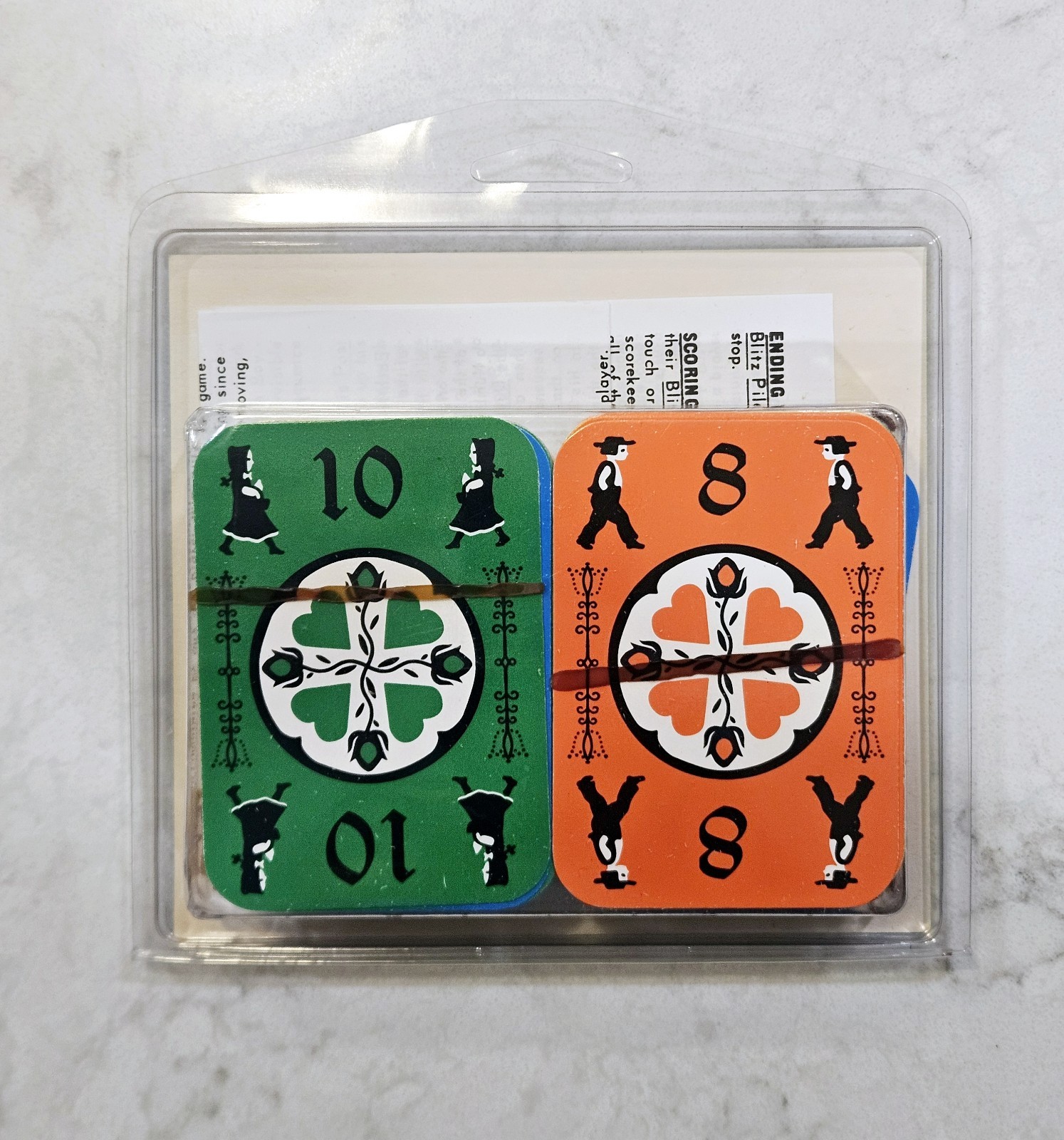 Playing Cards Holland Dutch Blitz Game 1973 Family Game Night Vintage