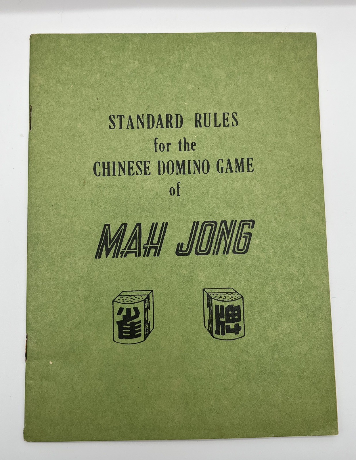 Vintage Chinese MahJong Pink & White Layered Lucite Tiles 144 + 4 NEW/SEALED